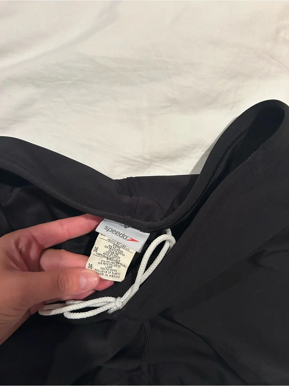 Speedo Black Men’s Swim Trunks